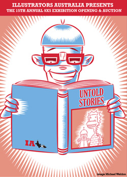 Untold Stories - 15th 9x5 Exhibition, 2010 Melbourne and Brisbane